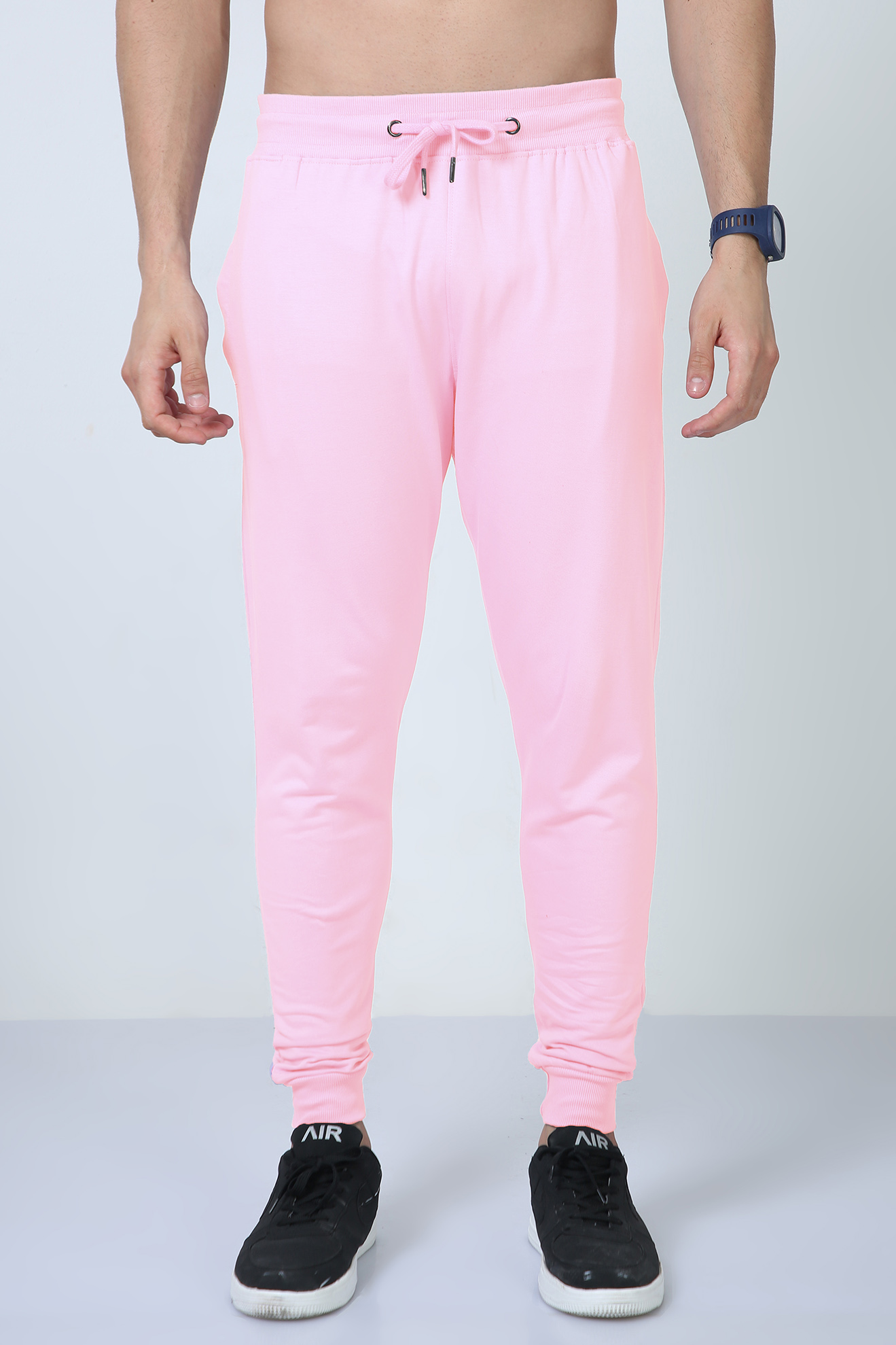 Premium Unisex Joggers Light Pink