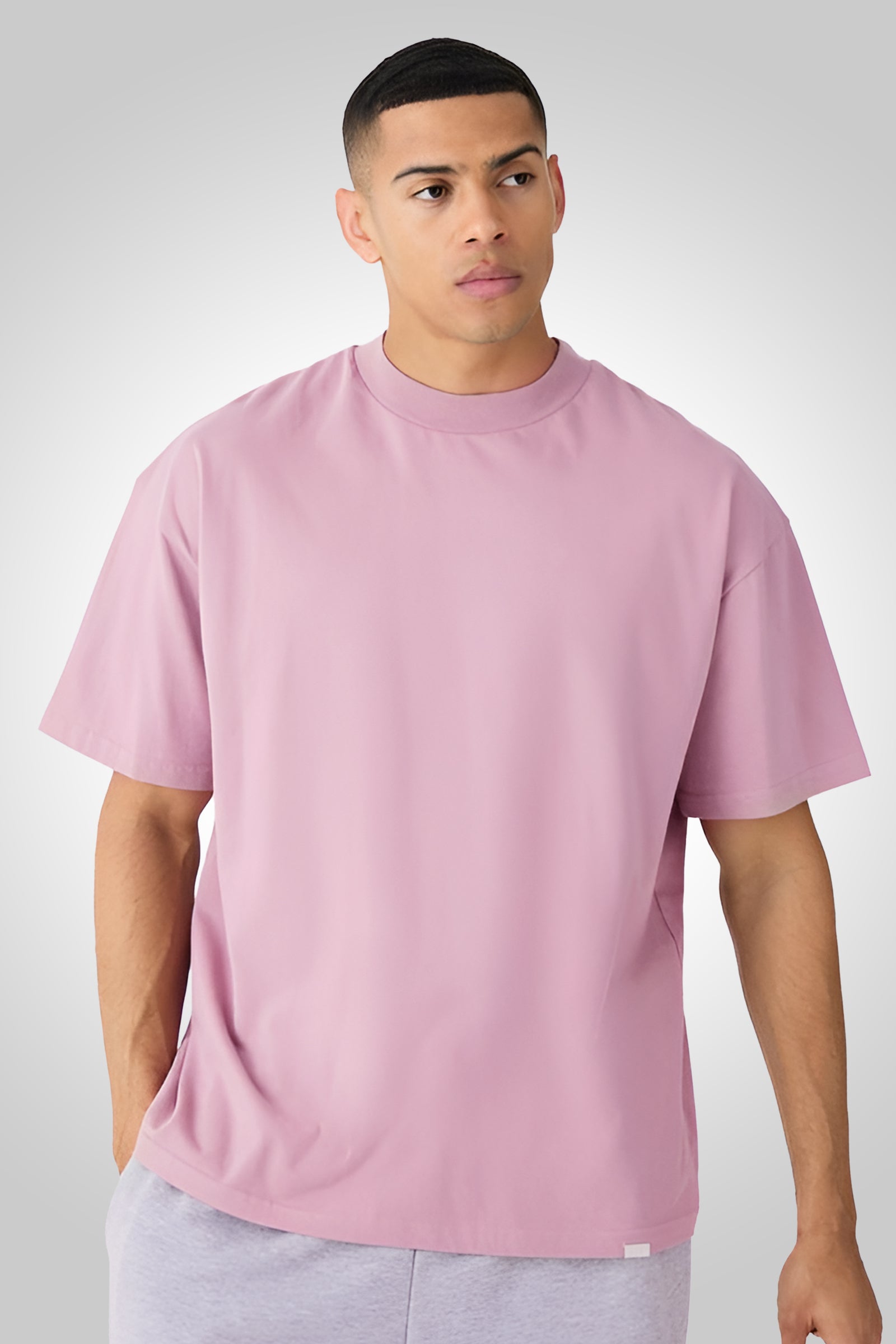 Unisex Oversized T-Shirt Light Baby Pink