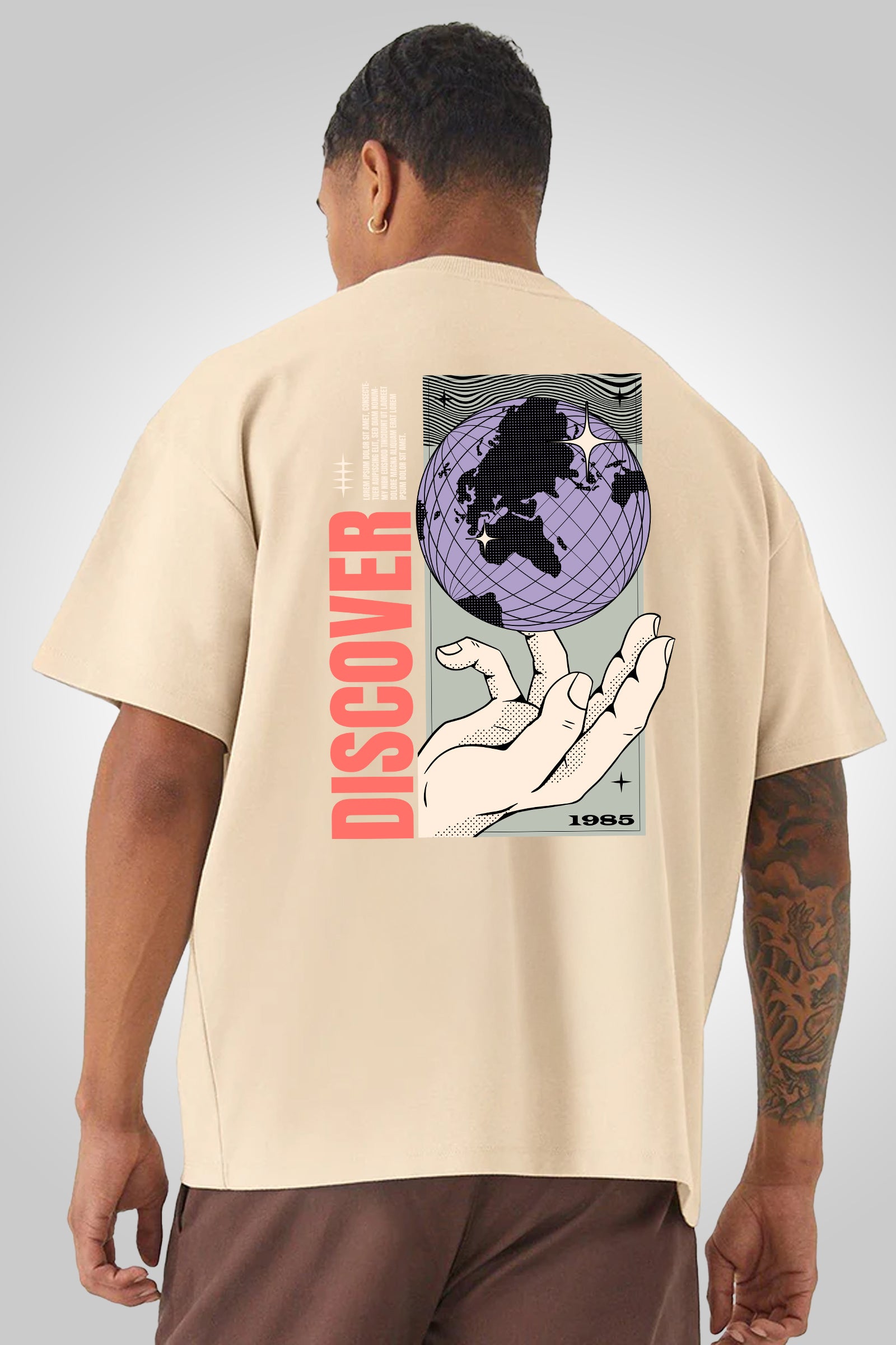 Discover World Oversized T-Shirt