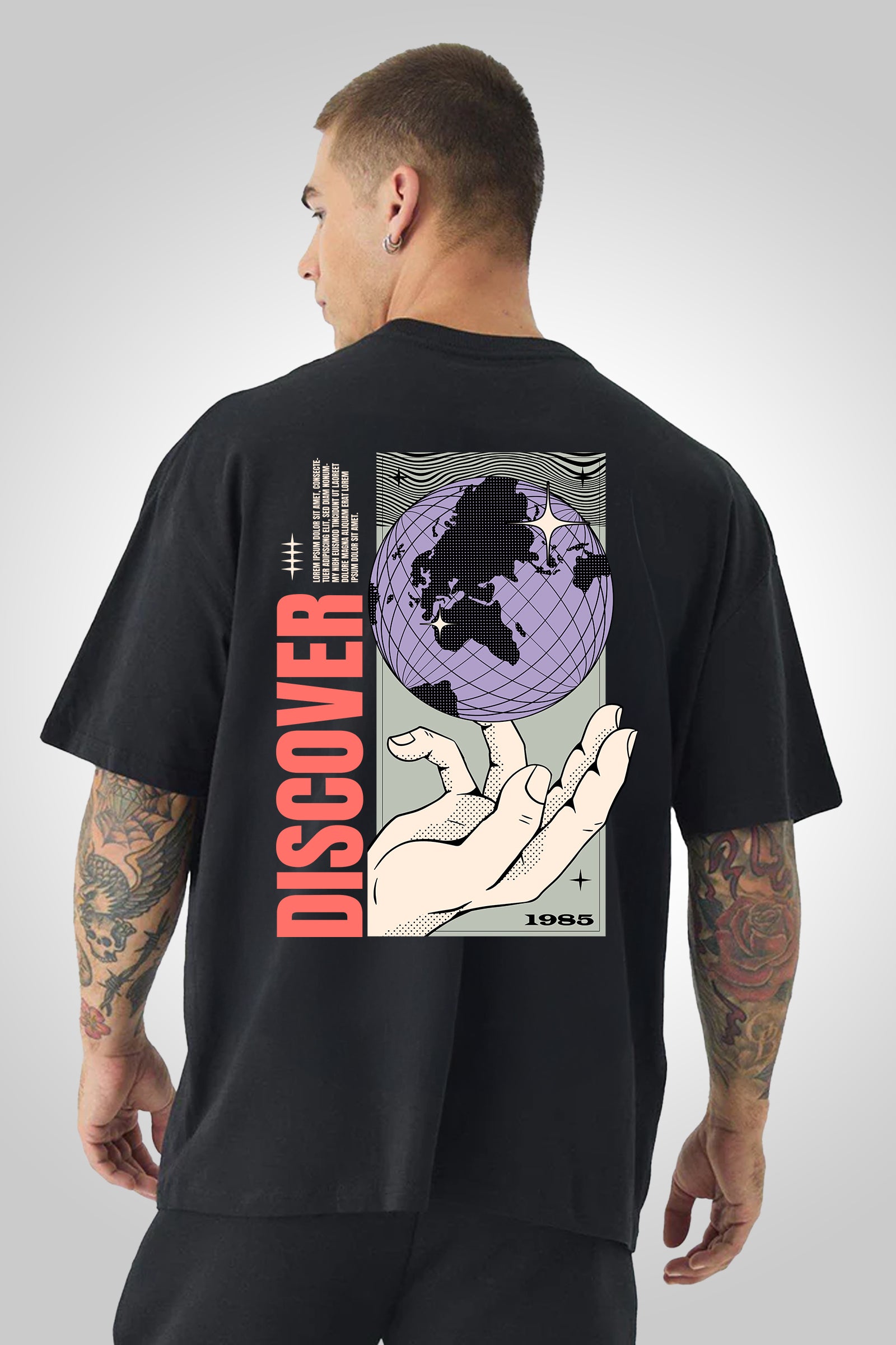 Discover World Oversized T-Shirt