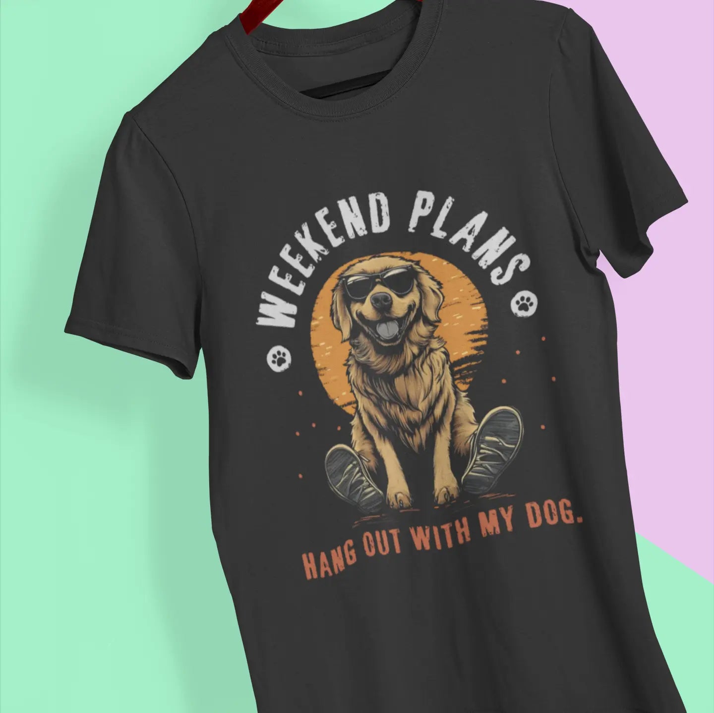 Hang Out With My Dog T-Shirt