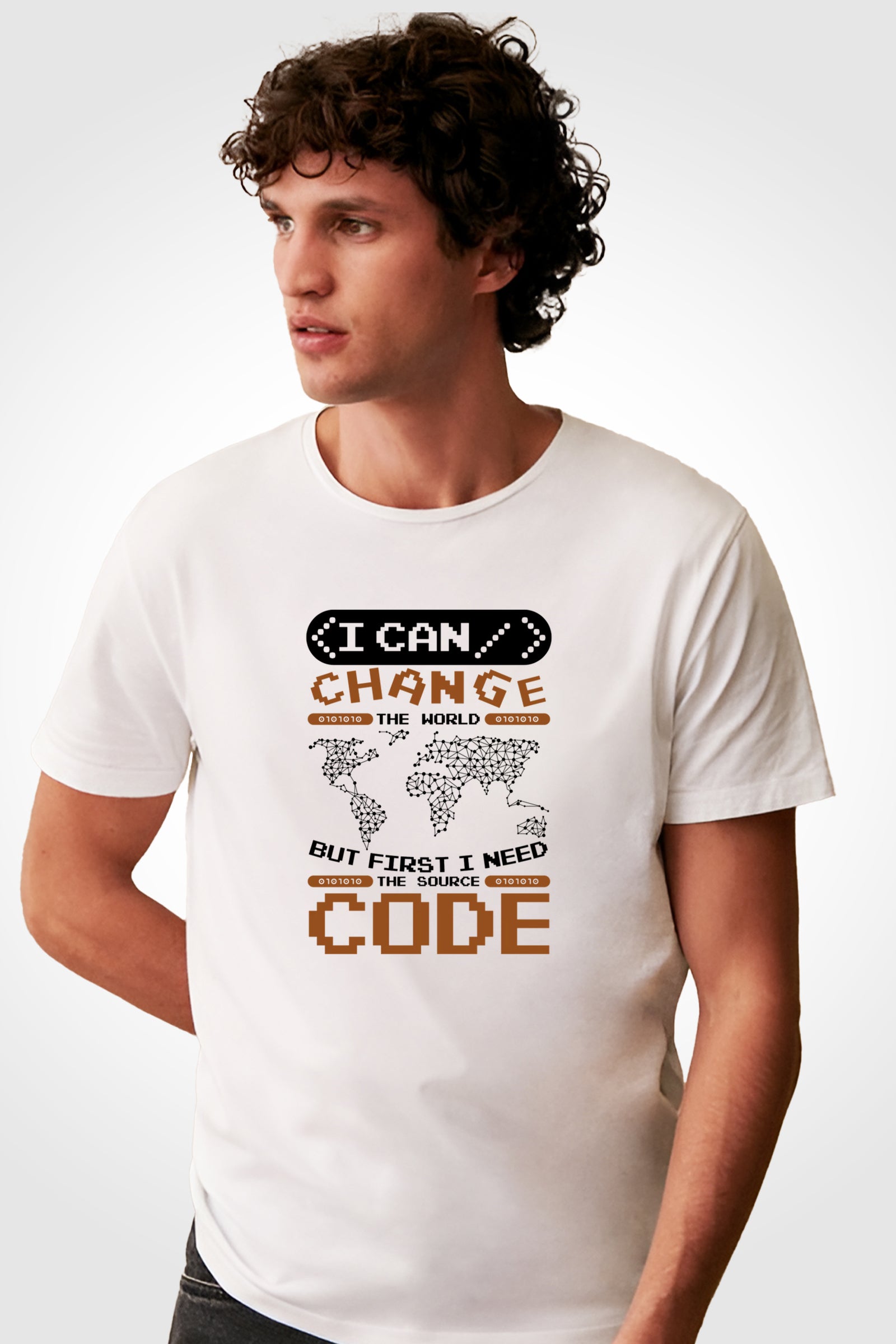 Coding Power: Change the World T-Shirt