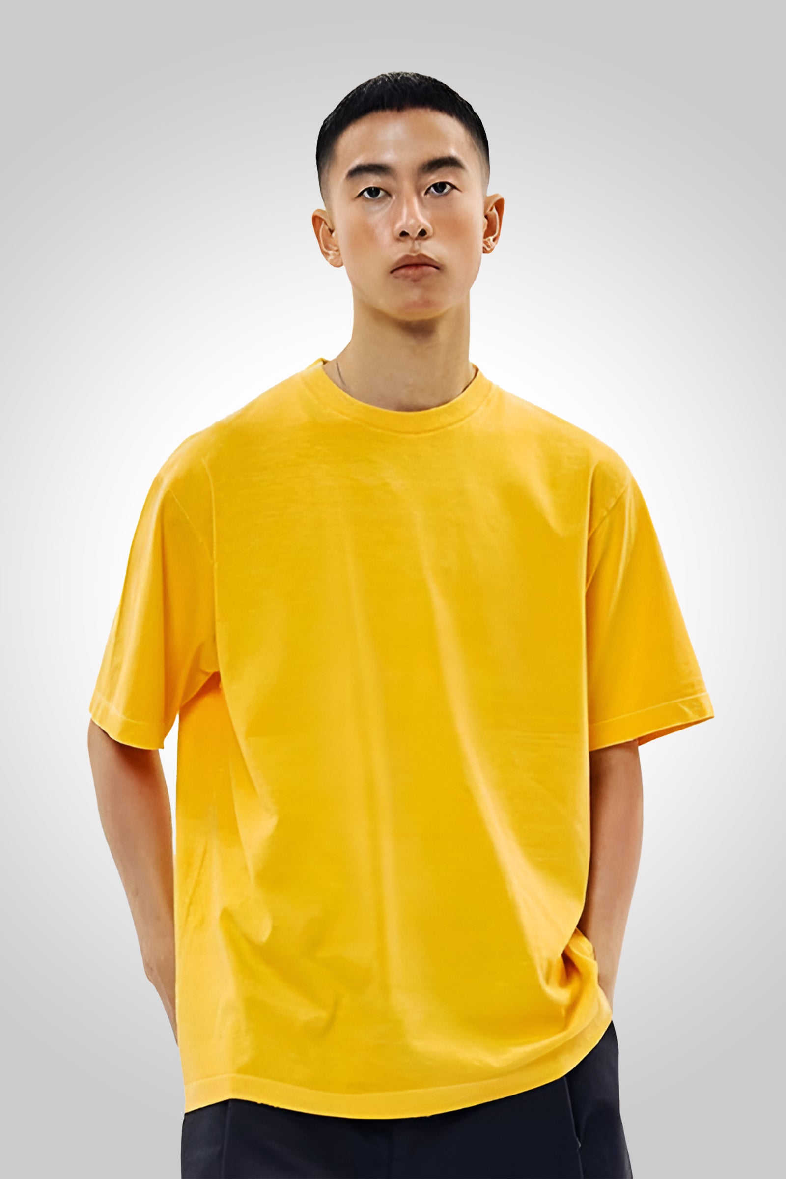Unisex Oversized T-Shirt Mustard Yellow