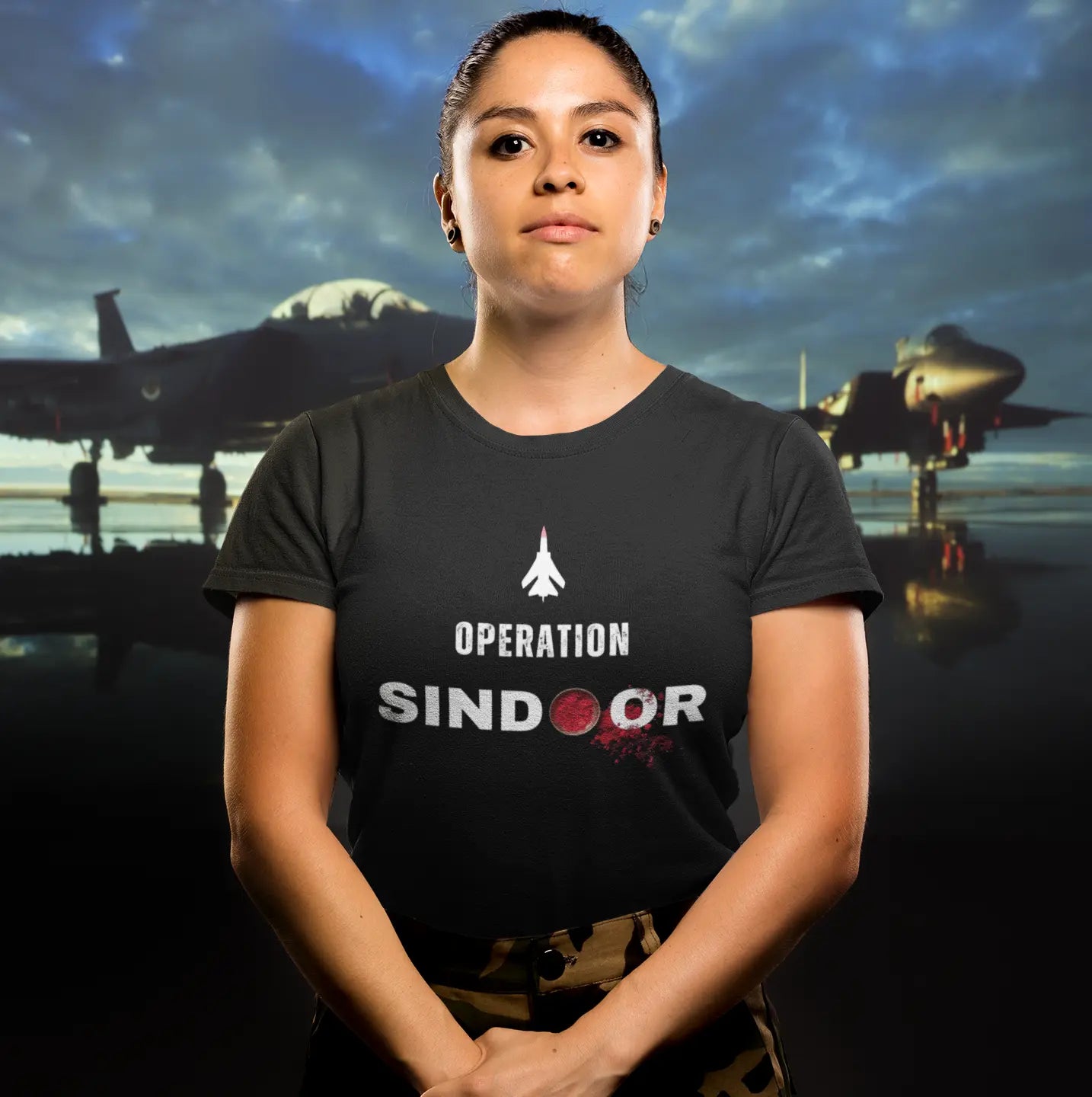 Operation Sindoor – Precision Strike Unisex Tee