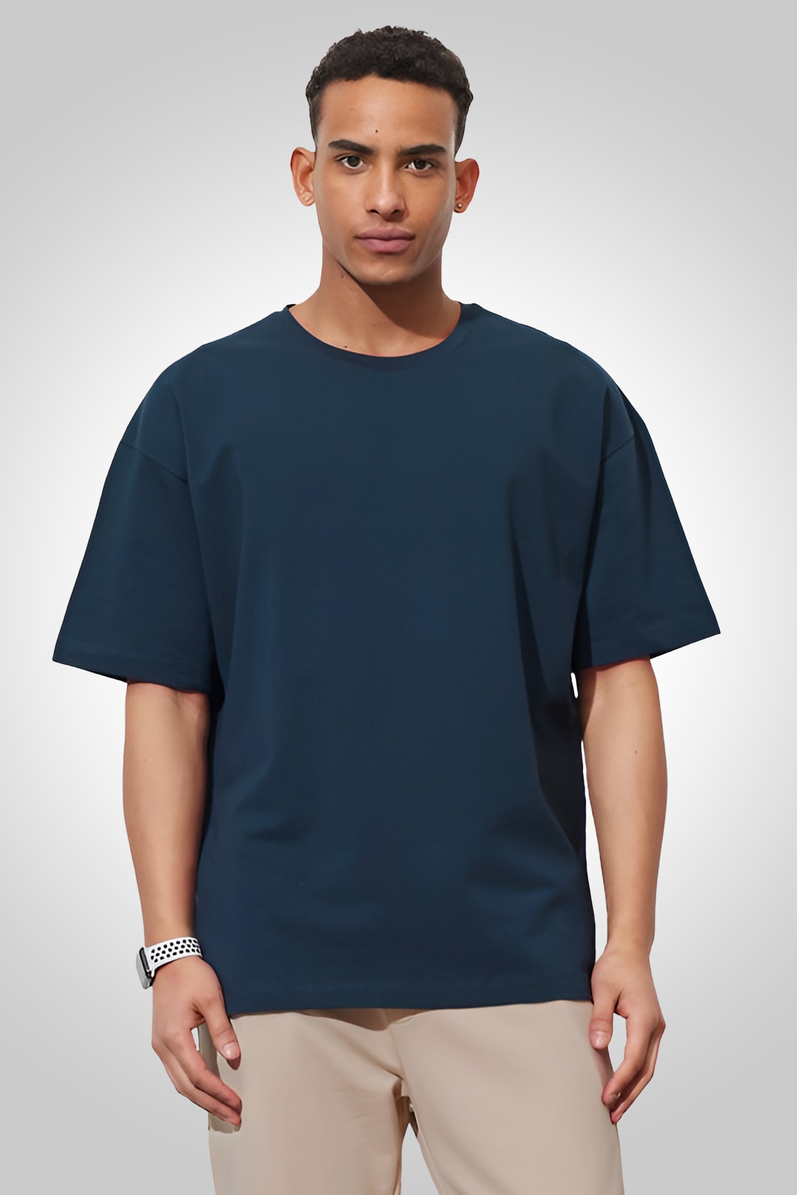 Unisex Oversized T-Shirt Petrol Blue