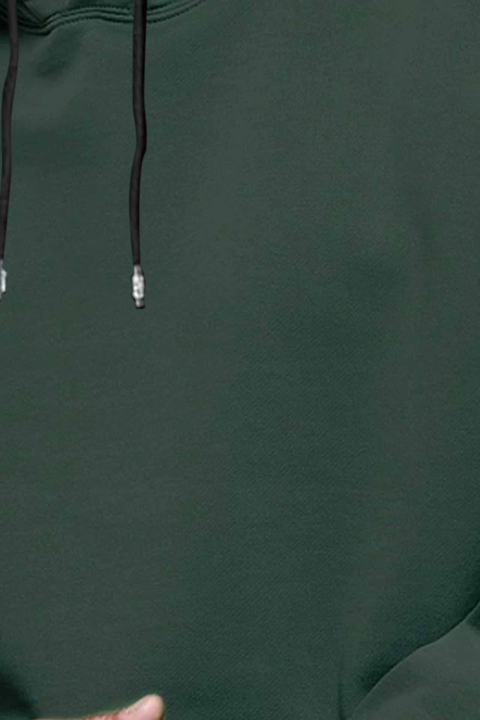 Hooded Sweatshirt Bottle Green