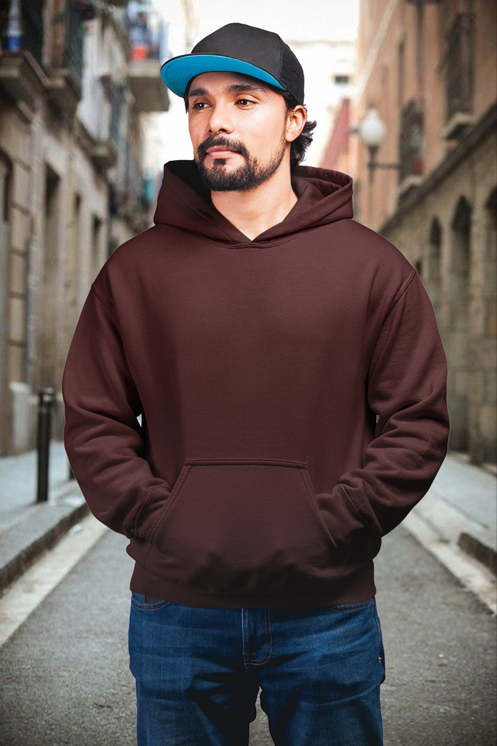 Hooded Sweatshirt Maroon