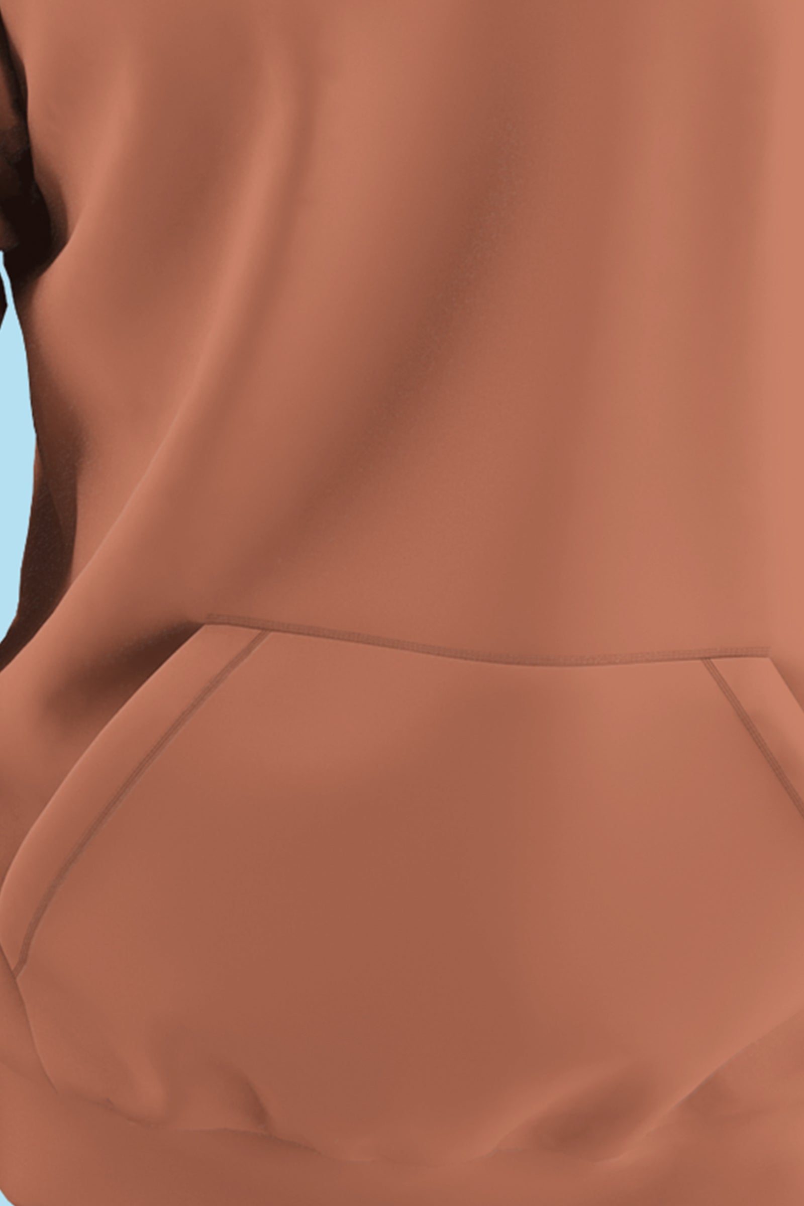 Hooded Sweatshirt Coral