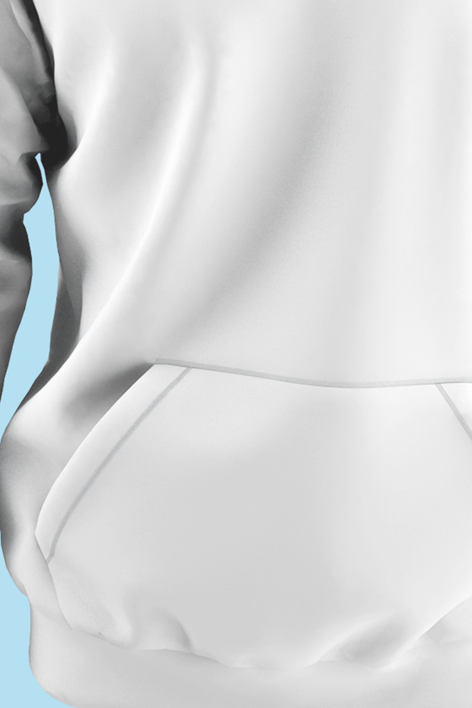 Hooded Sweatshirt White