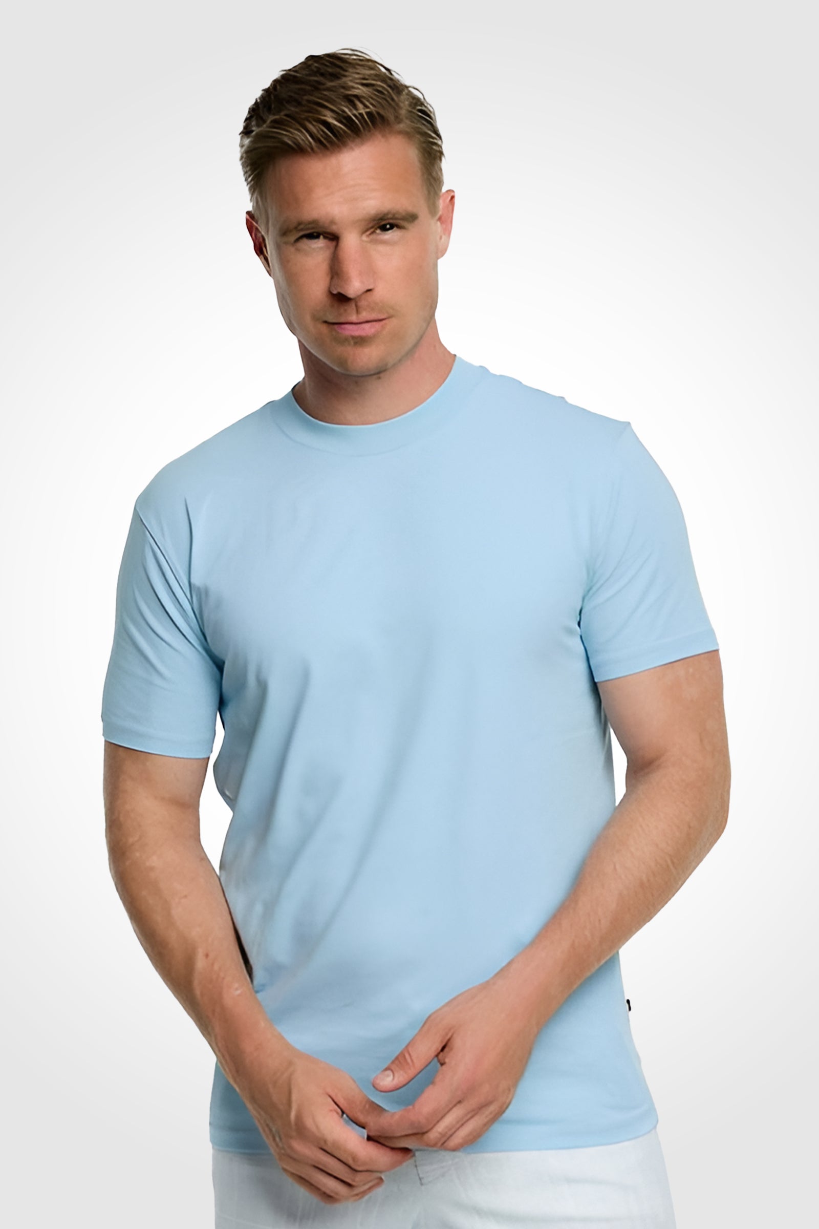 Round Neck Half Sleeve Mint