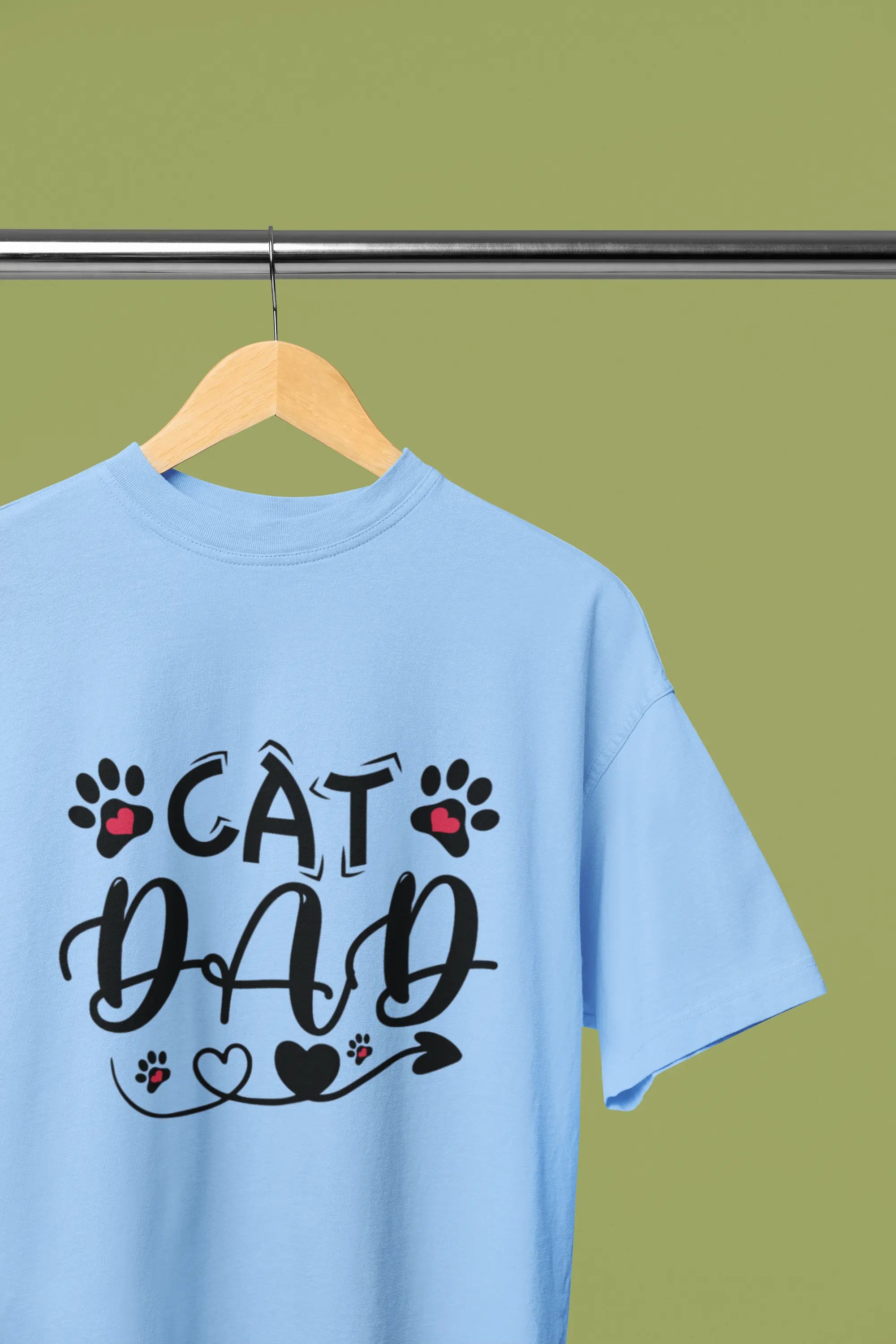 Cat Dad T-Shirt – Purr-fect for Proud Cat Dads