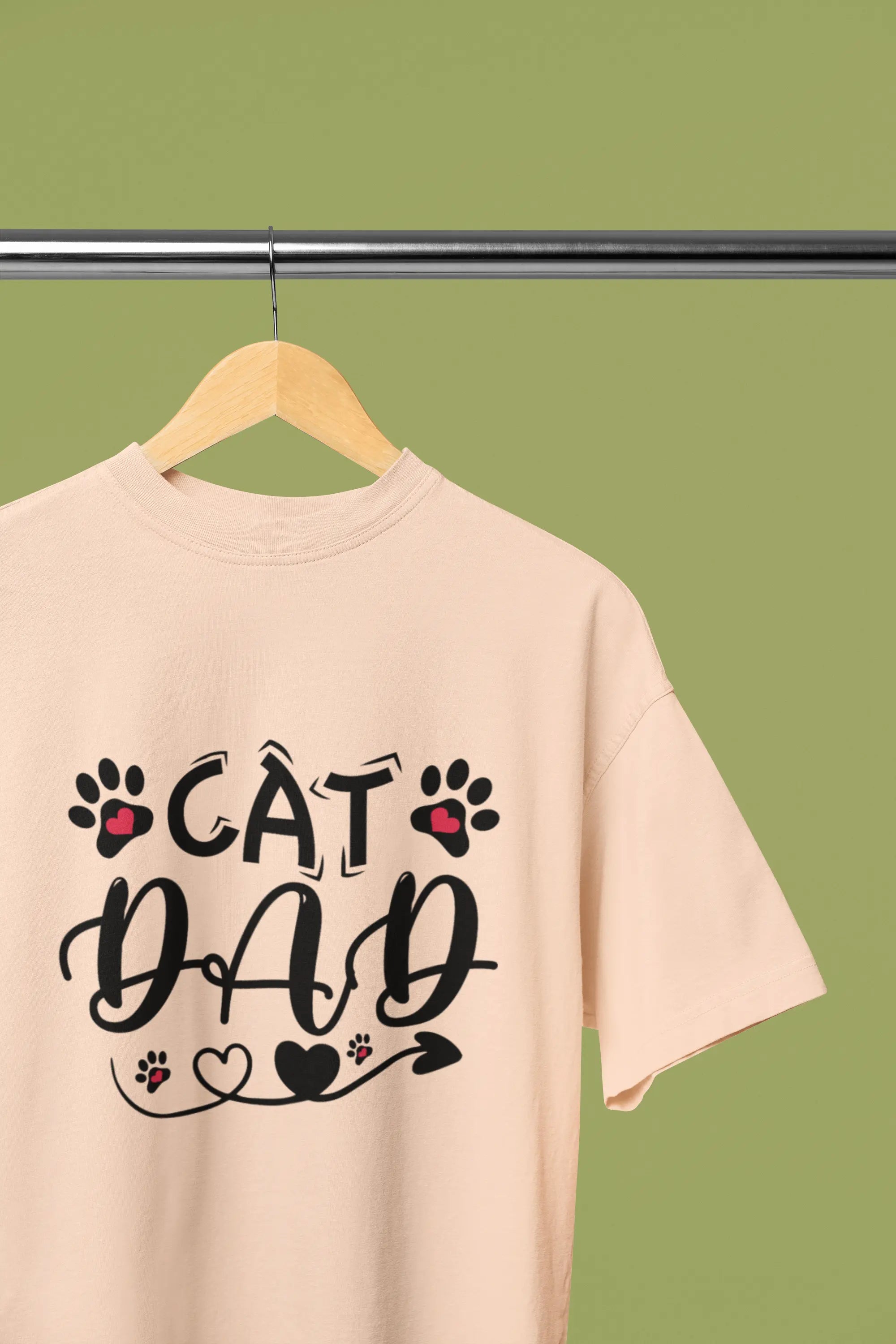 Cat Dad T-Shirt – Purr-fect for Proud Cat Dads
