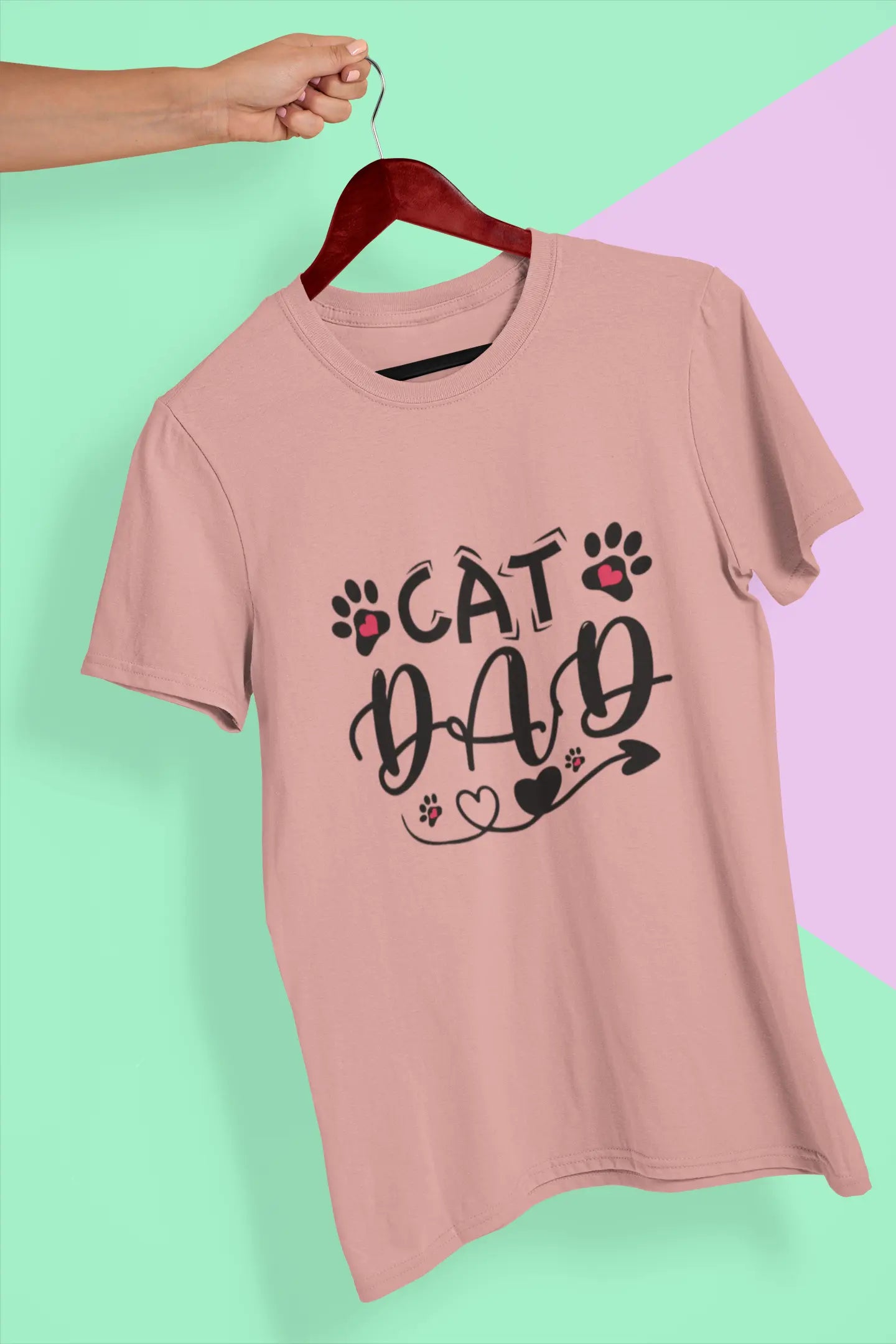 Cat Dad T-Shirt – Purr-fect for Proud Cat Dads