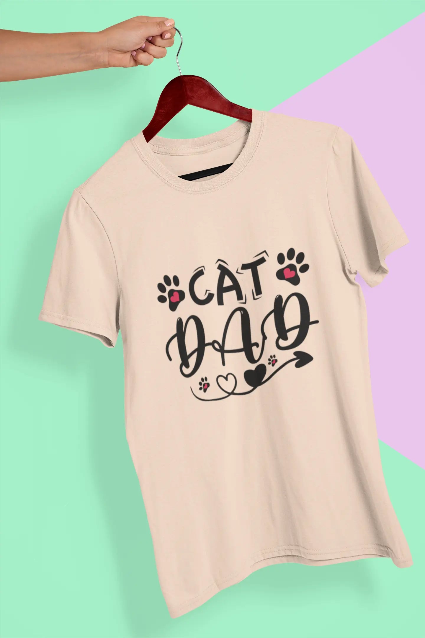 Cat Dad T-Shirt – Purr-fect for Proud Cat Dads