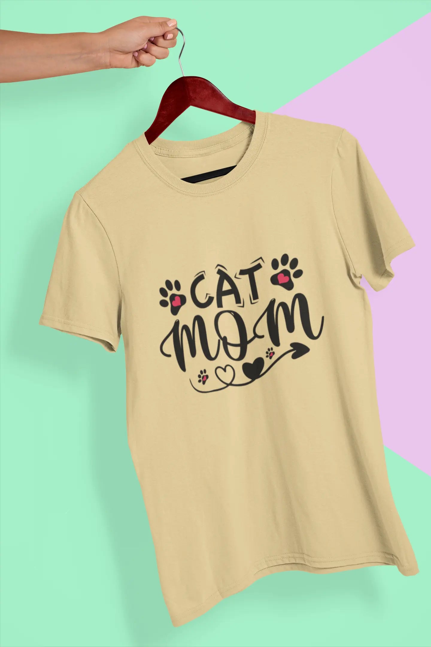 Cat Mom T-Shirt – Purr-fect for Proud Cat Moms