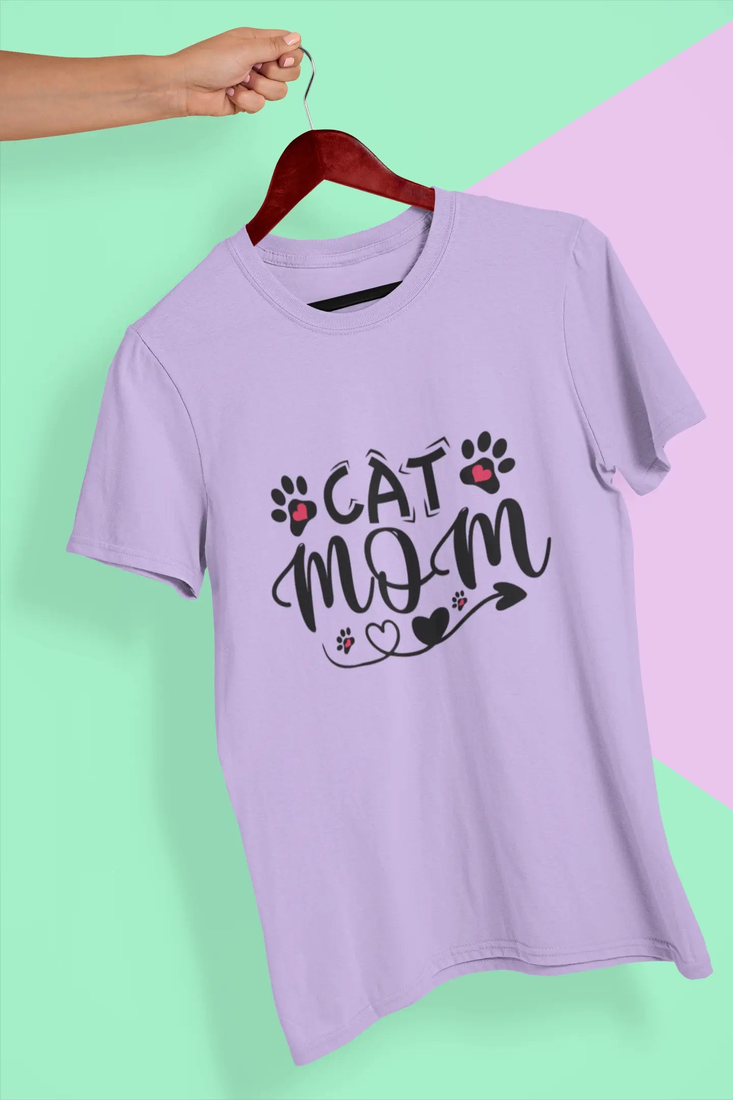 Cat Mom T-Shirt – Purr-fect for Proud Cat Moms