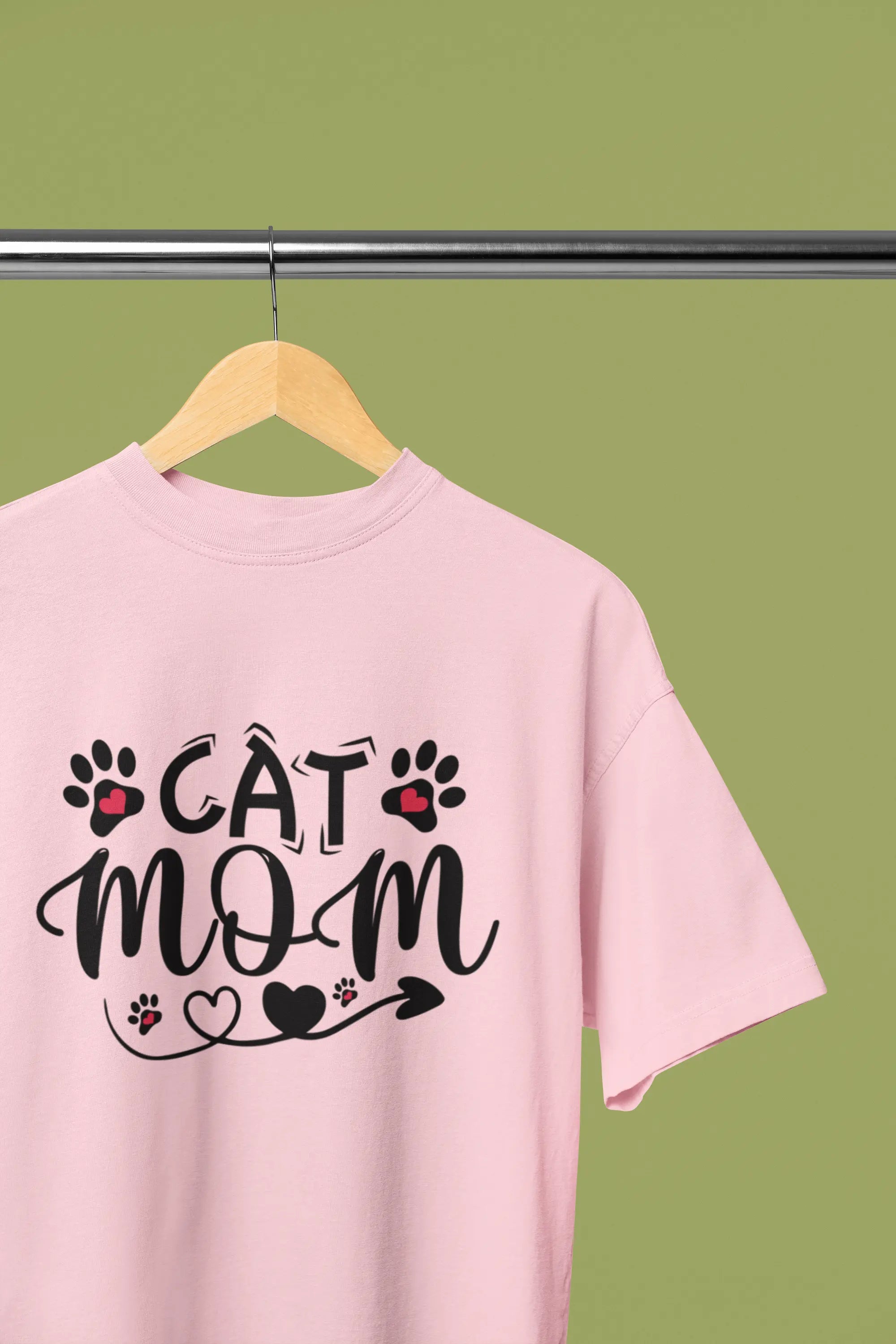 Cat Mom T-Shirt – Purr-fect for Proud Cat Moms