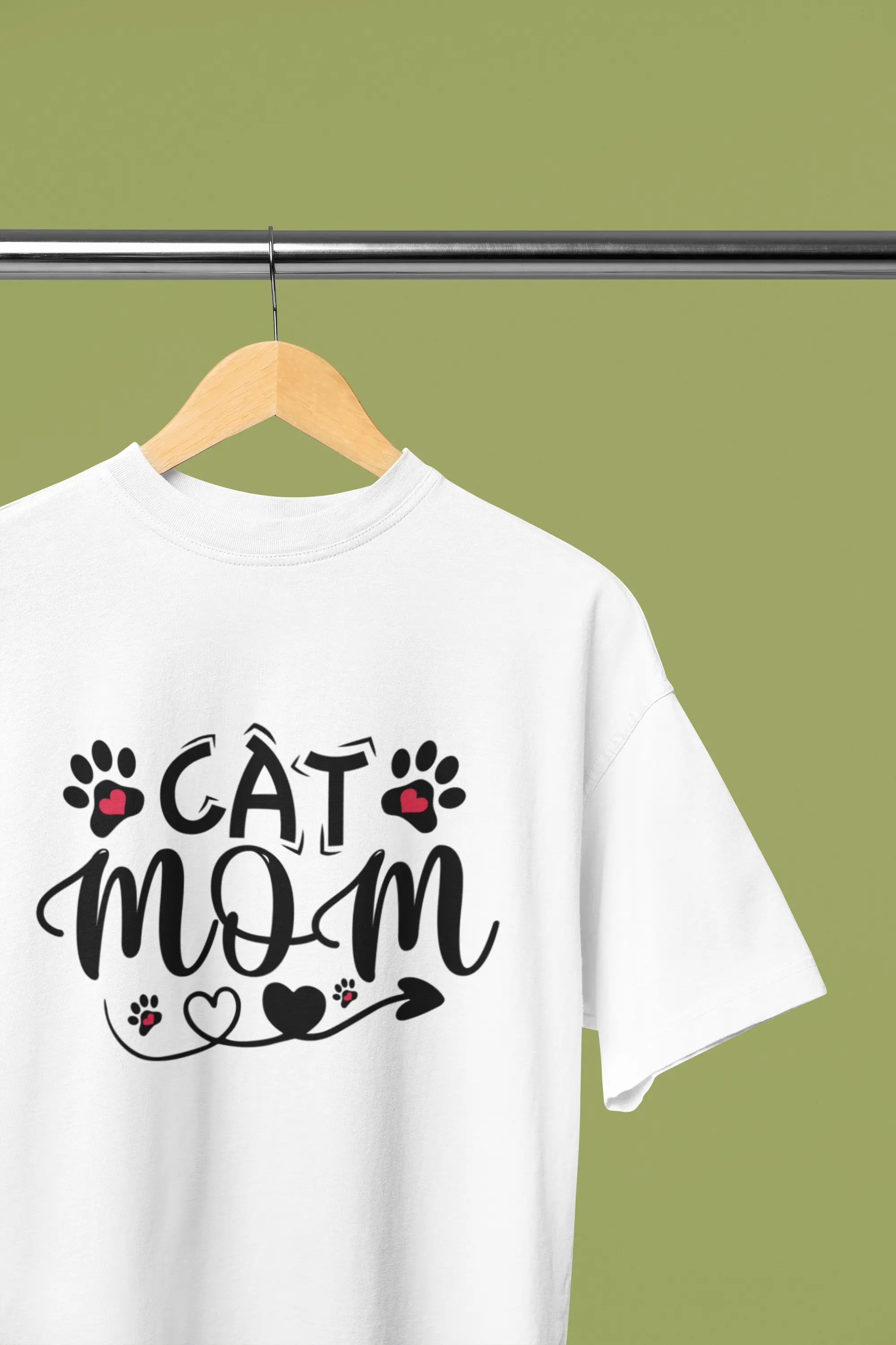 Cat Mom T-Shirt – Purr-fect for Proud Cat Moms