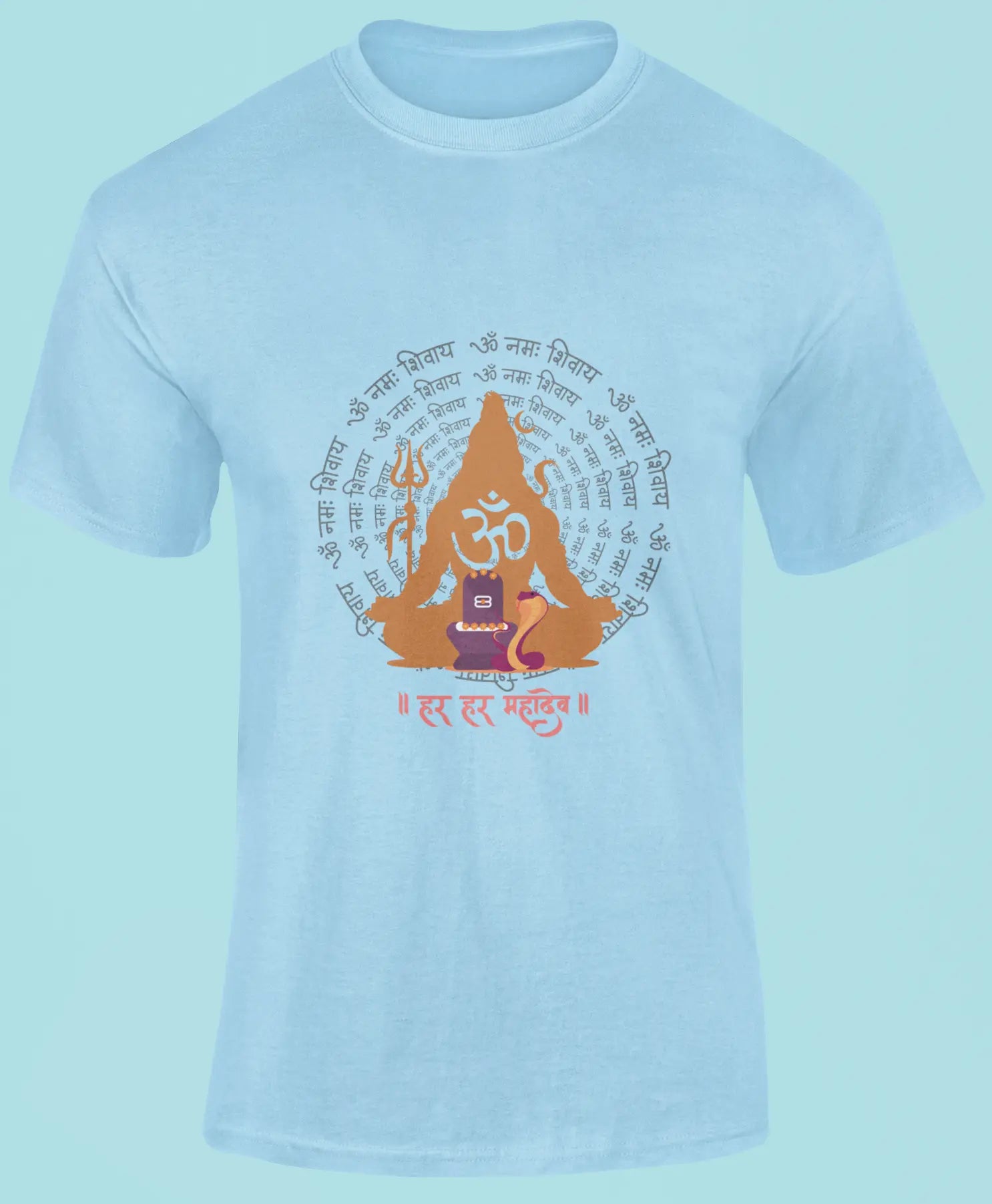 Om Namah Shivaya – Sacred Print T-Shirt