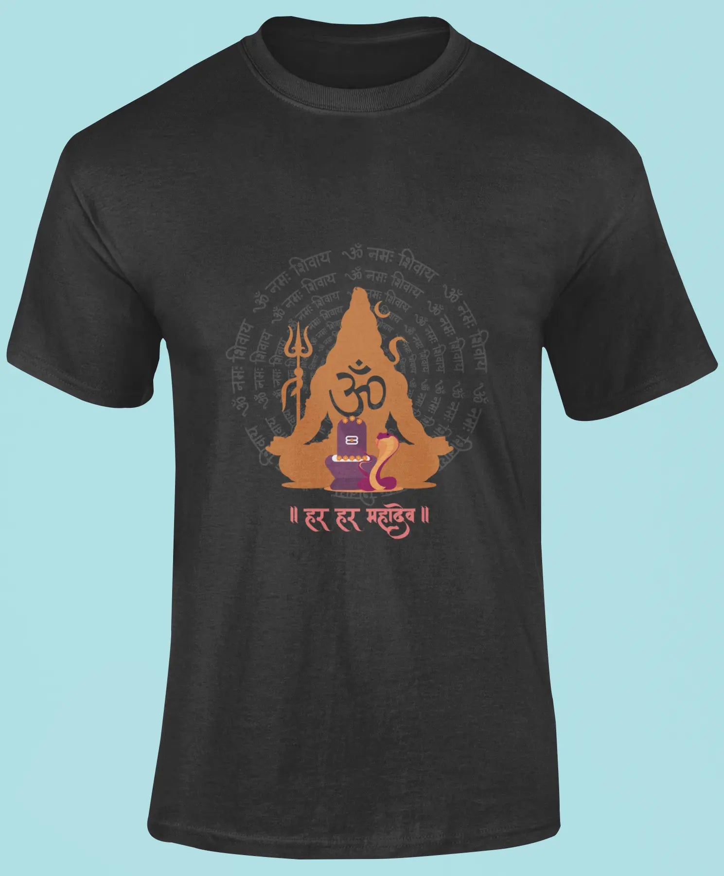Om Namah Shivaya – Sacred Print T-Shirt