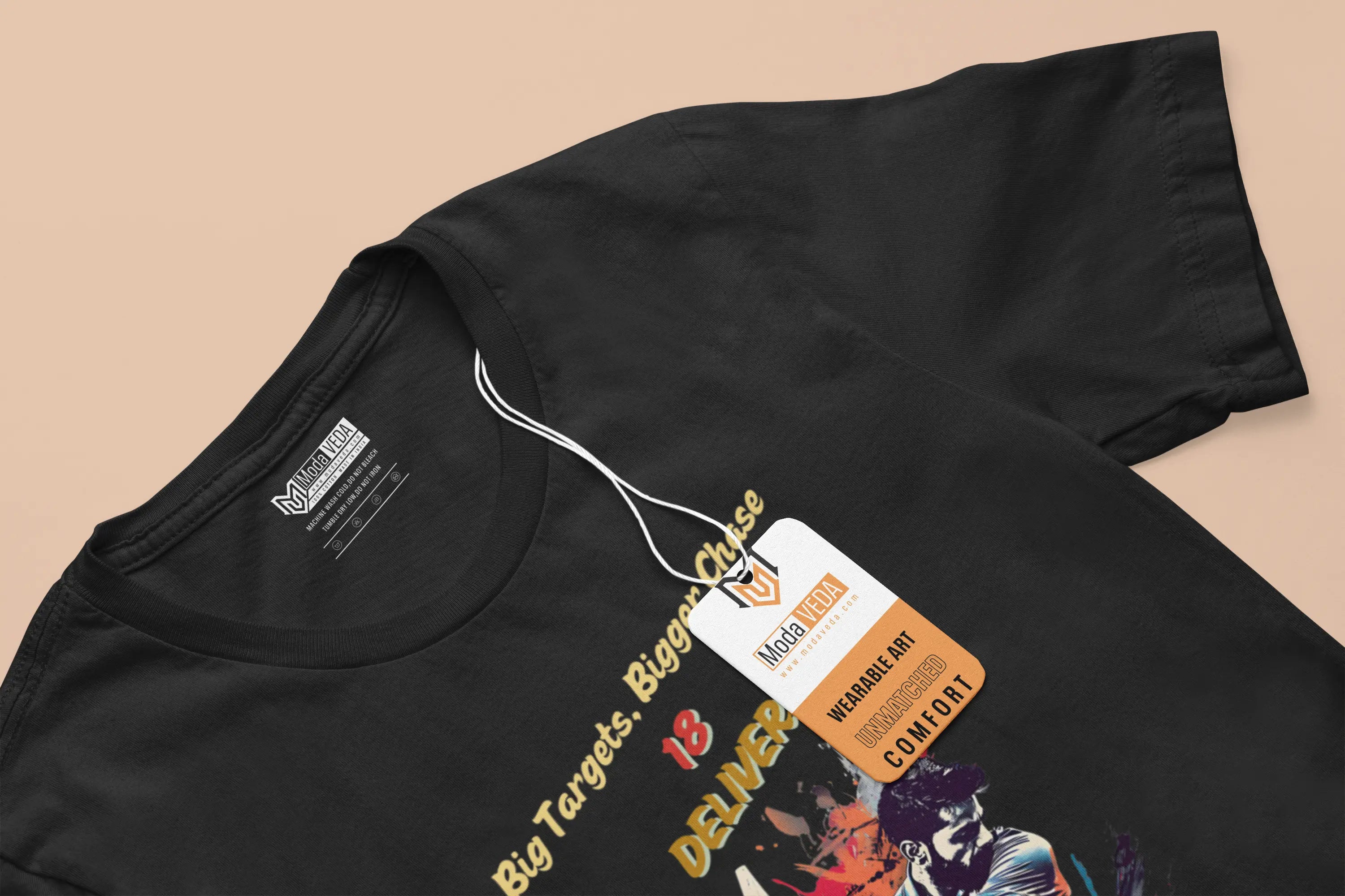 Big Targets, Bigger Chase - 18 Delivers Unisex T-Shirt