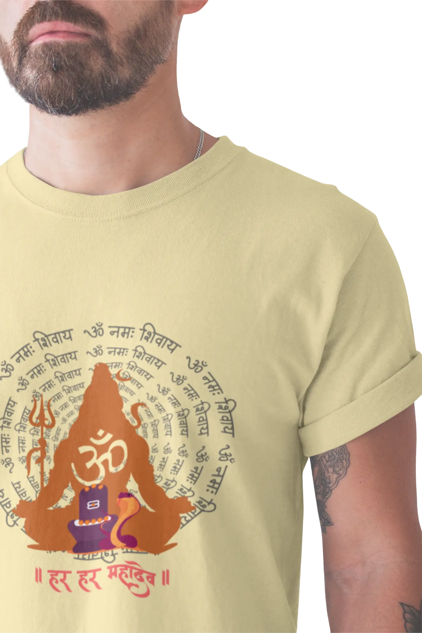 Om Namah Shivaya – Sacred Print T-Shirt