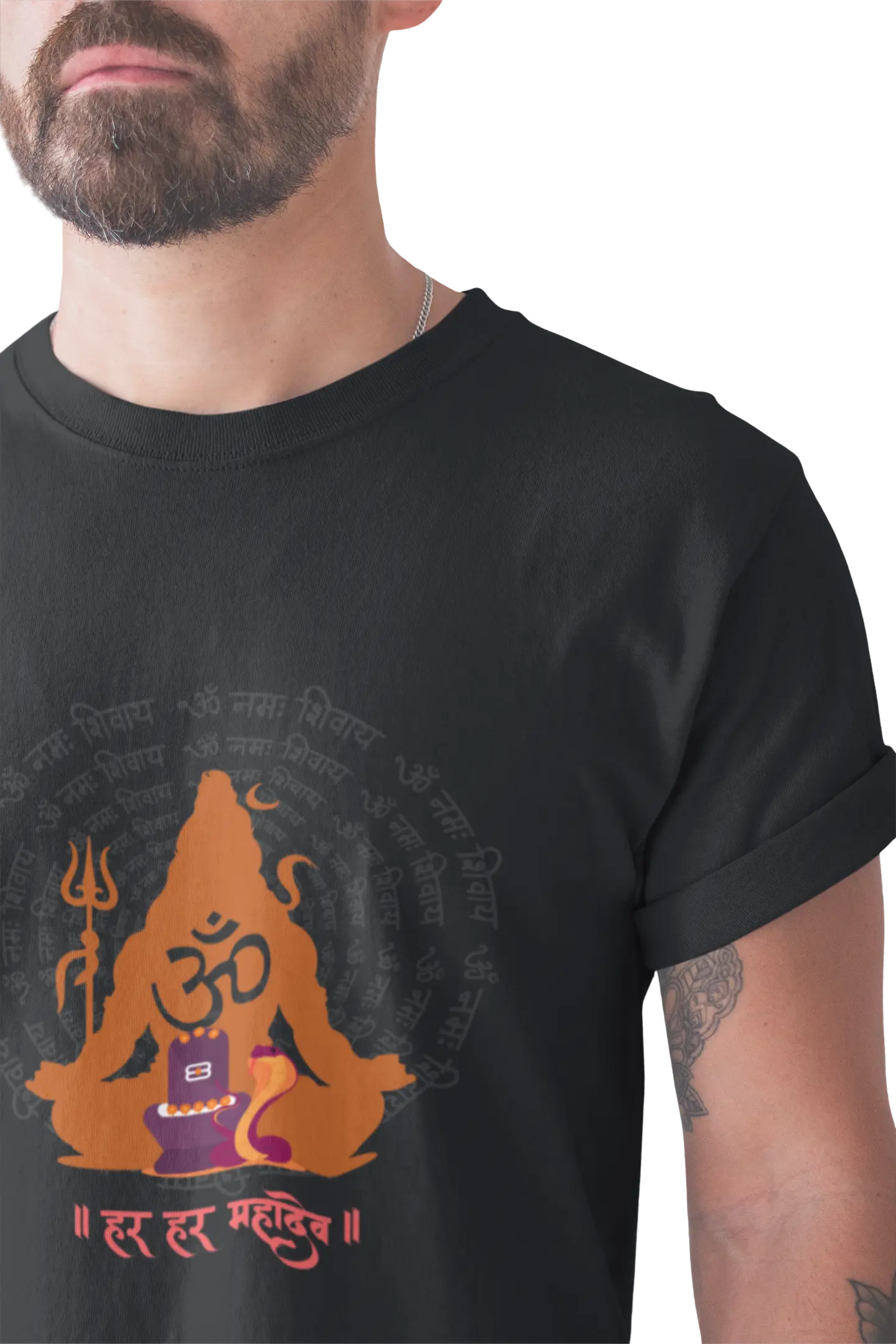 Om Namah Shivaya – Sacred Print T-Shirt