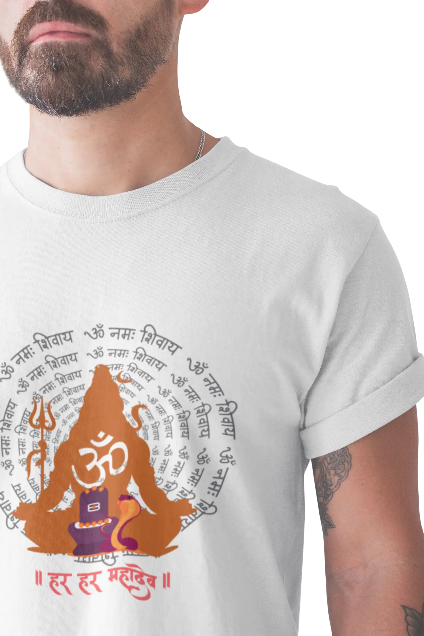 Om Namah Shivaya – Sacred Print T-Shirt