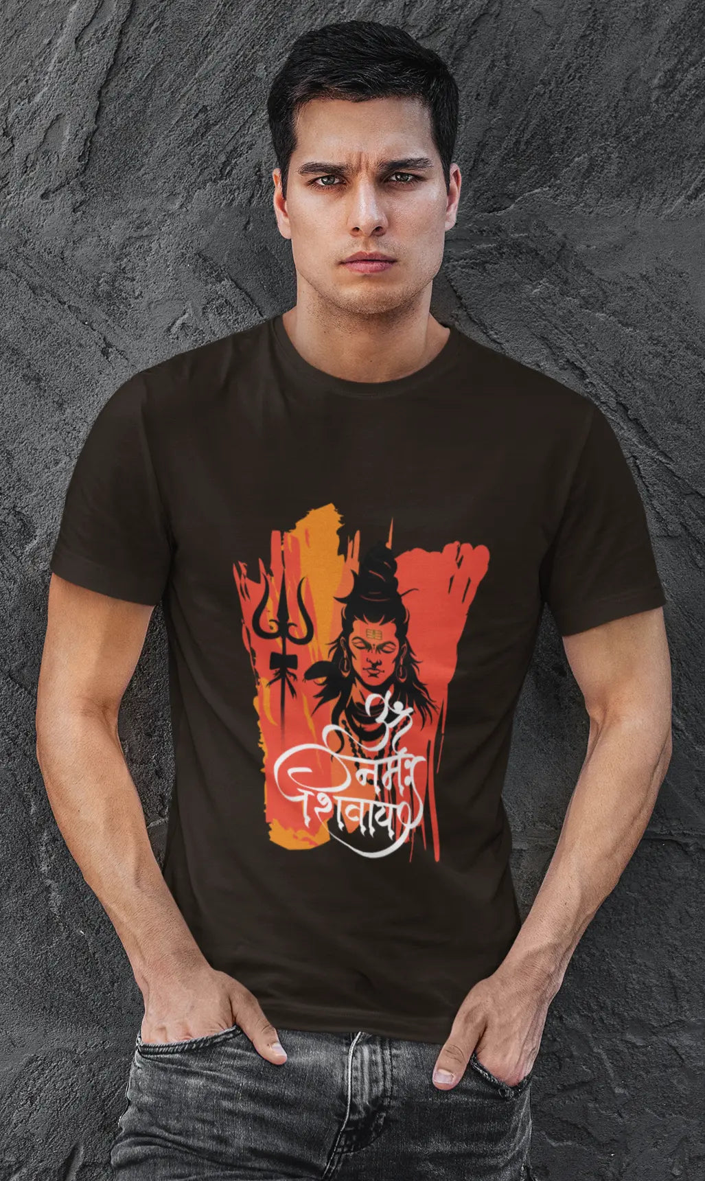 Mahadev Printed T-Shirt – Wear Your Faith