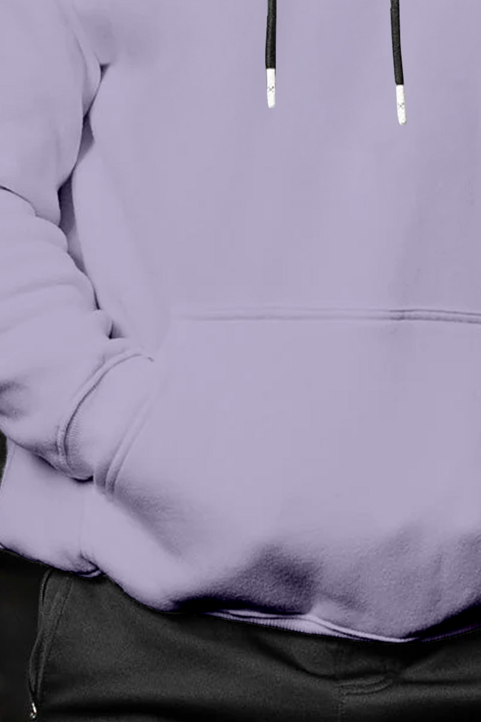 Oversized Hooded Sweatshirt Lavender