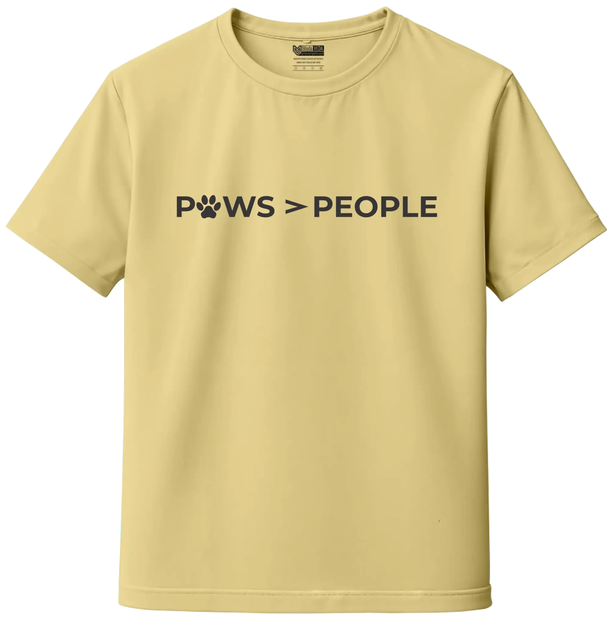 Paws Over People – Pet Lovers’ Premium Unisex T-Shirt