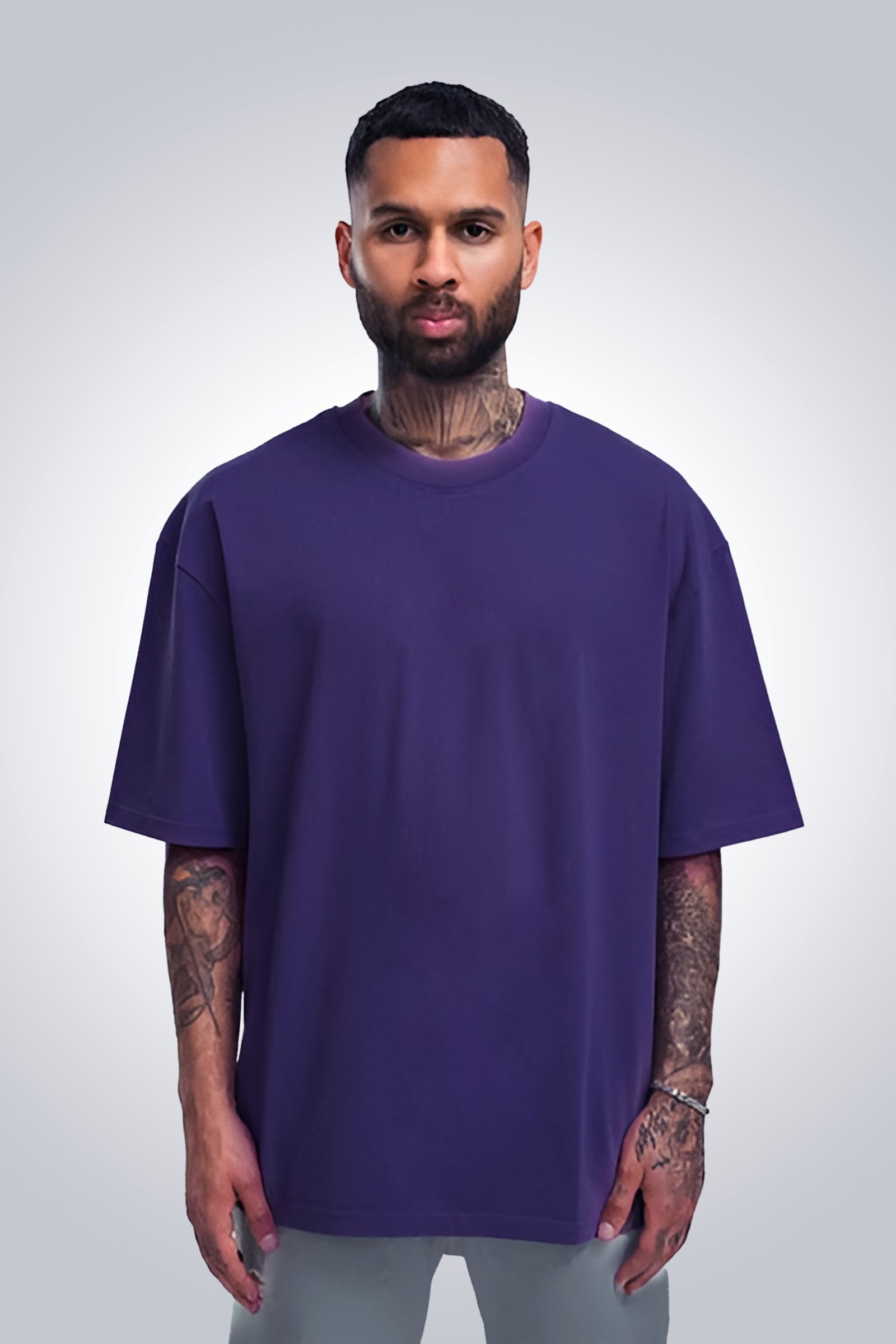 Unisex Oversized T-Shirt Purple