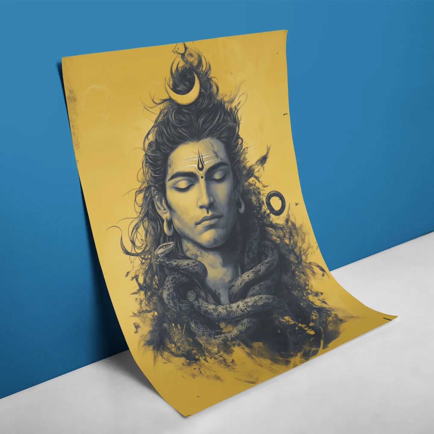 Lord Shiva Poster – Invoke Divine Energy & Spiritual Peace