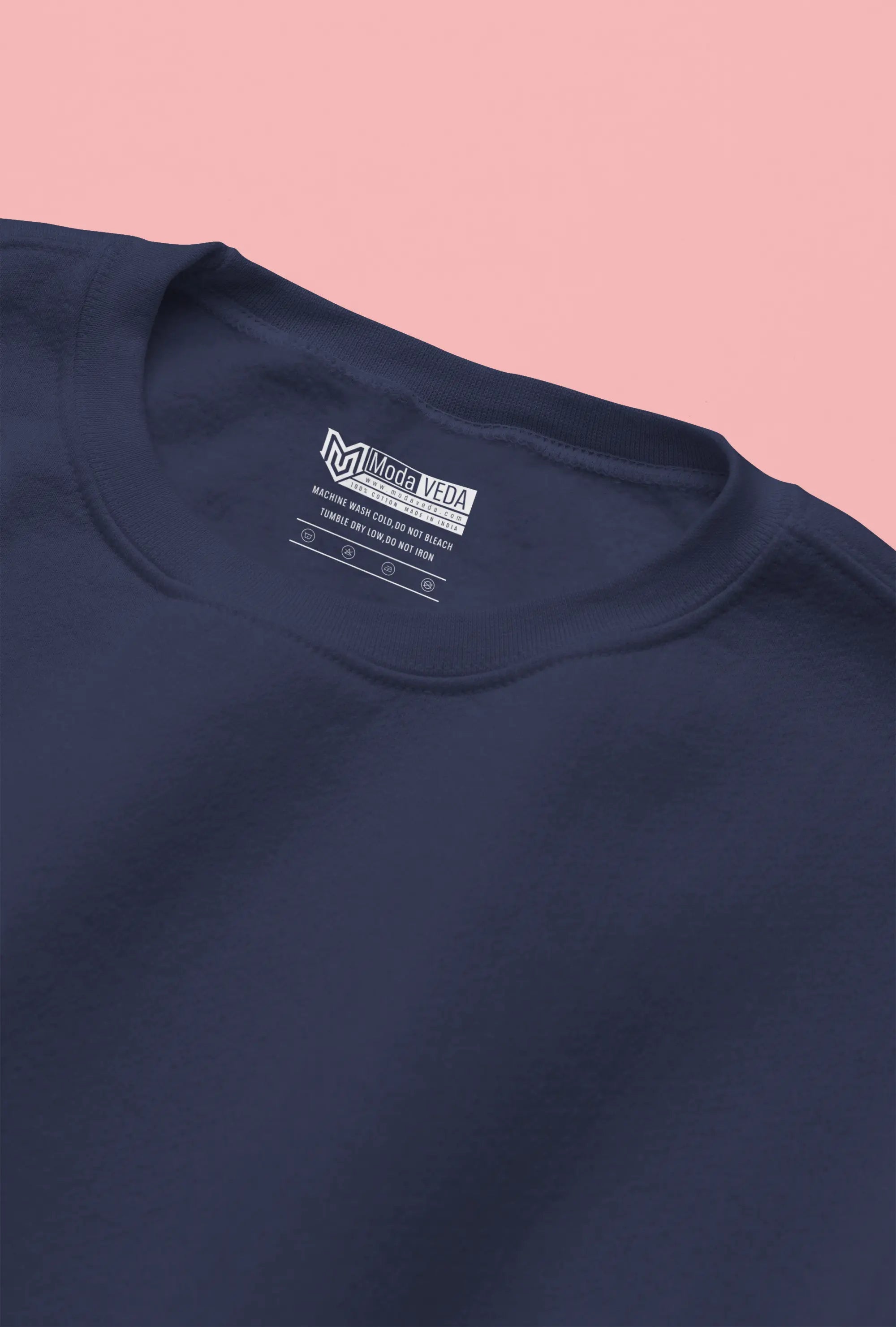 Premium Plain Sweatshirt Navy Blue