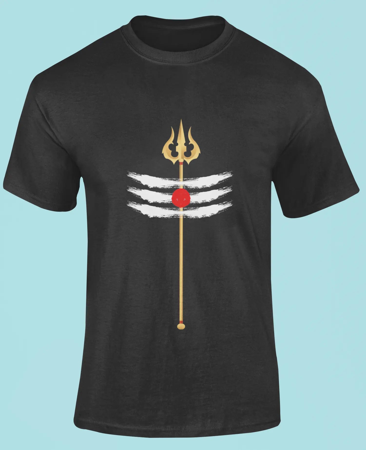 Trishul T-Shirt – Power, Protection & Divine Energy