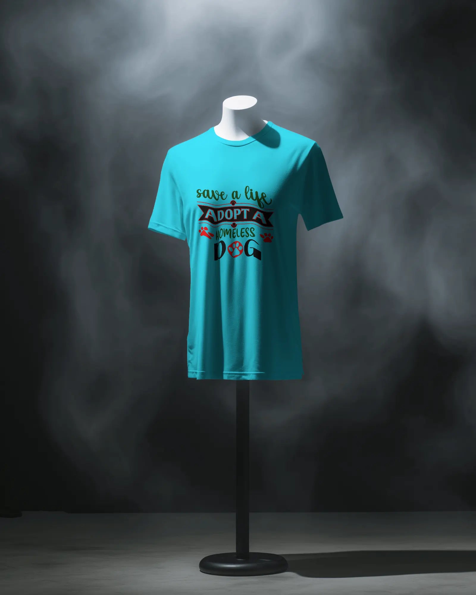 Save a Life Adopt a Homeless Dog T-Shirt
