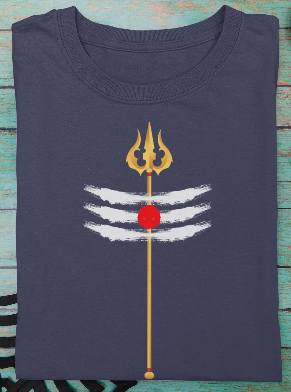 Trishul T-Shirt – Power, Protection & Divine Energy