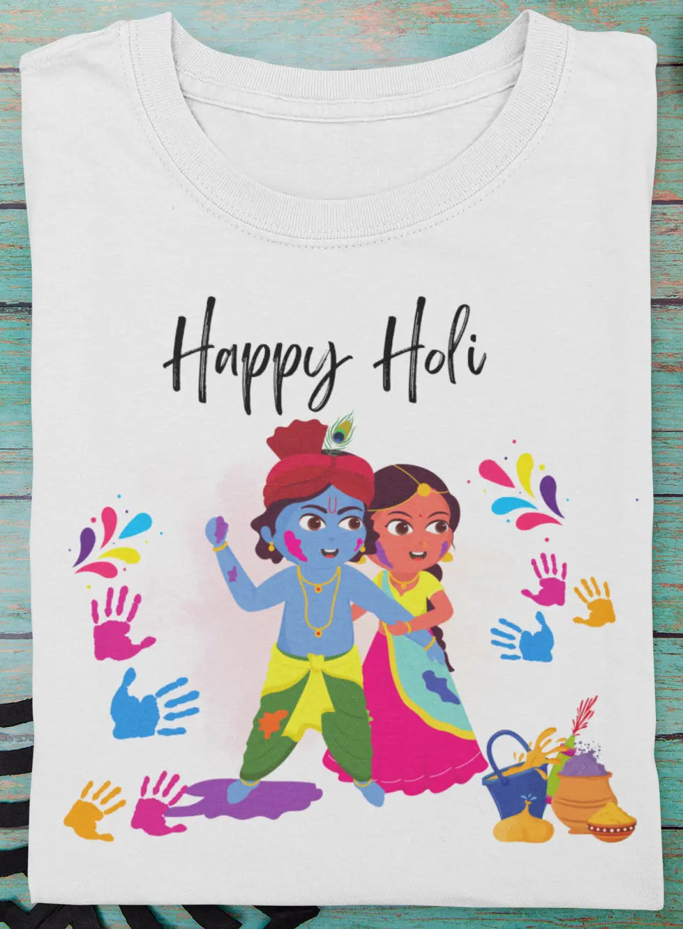 Splash into Holi Fun - Happy Holi Unisex T-Shirt