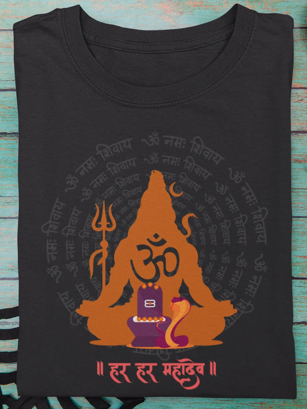 Om Namah Shivaya – Sacred Print T-Shirt