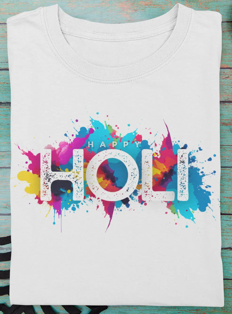 Celebrate Holi in Style with Our Vibrant Unisex T-Shirt!