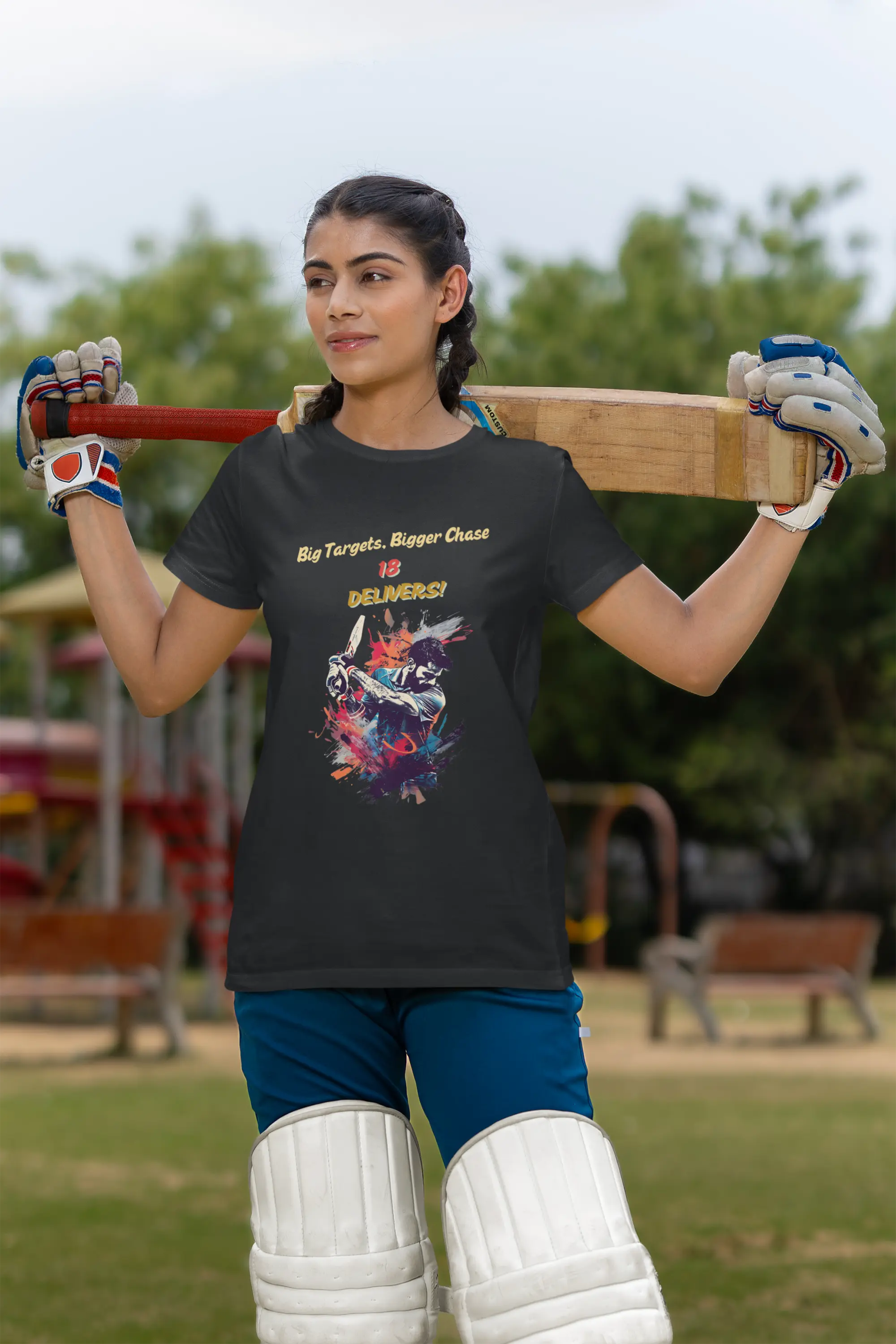 Big Targets, Bigger Chase - 18 Delivers Unisex T-Shirt