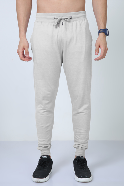 Men with Premium Unisex Joggers Grey