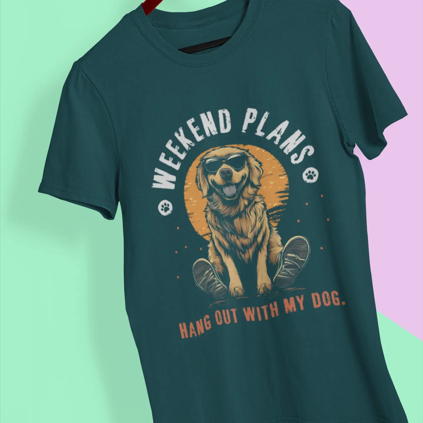 Hang Out With My Dog T-Shirt