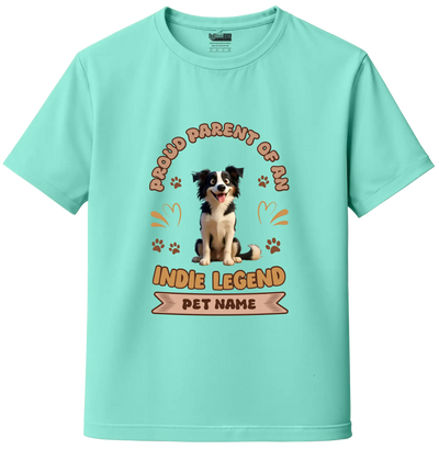 Mint Custom Indie Legend Dog Lover T-Shirt