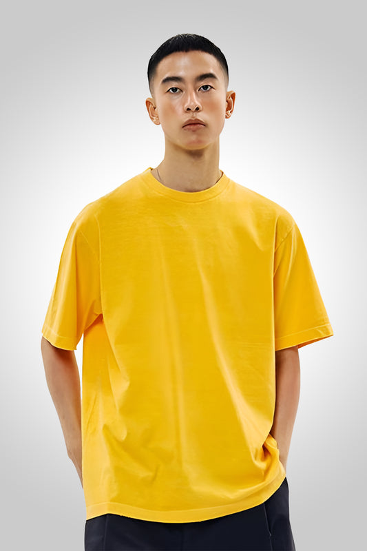 Unisex Oversized T-Shirt Mustard Yellow