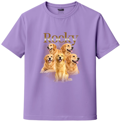 Custom 5 Pet Bootleg T-Shirt – Personalized Dog & Cat Photo T-Shirt