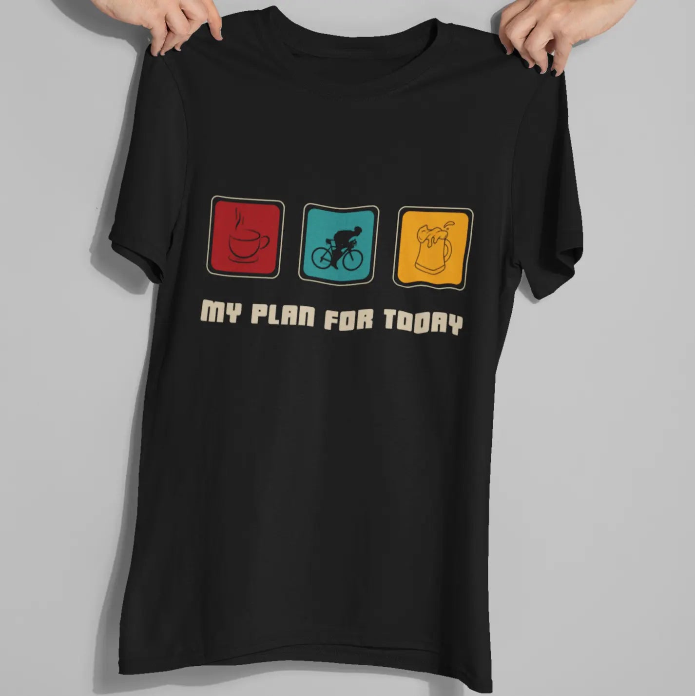 Coffee. Cycle. Chill. – Unisex Lifestyle T-Shirt