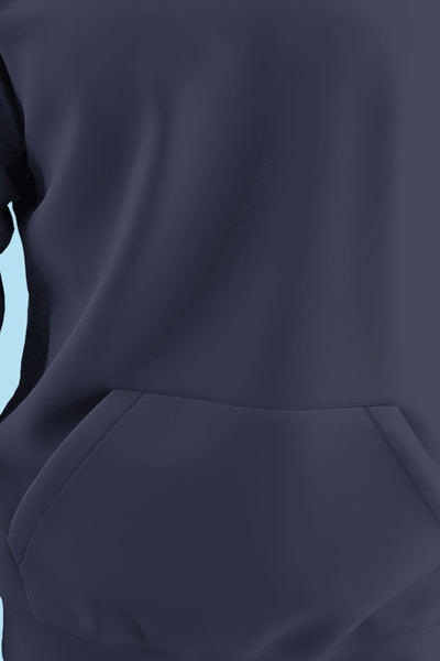 Hooded Sweatshirt Navy Blue