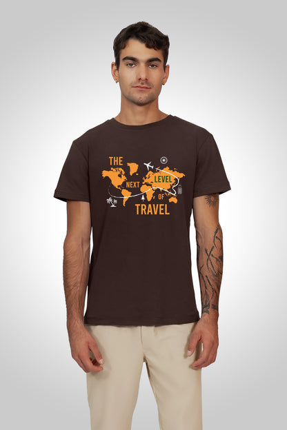 Journey in Comfort: The Next Level Travel T-Shirt