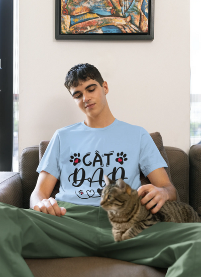 Cat Dad T-Shirt – Purr-fect for Proud Cat Dads